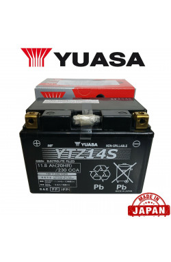 Batteria 12V/11,2AH YUASA - YTZ14S SIGILLATA ATTIVATA - FACTORY SEALED