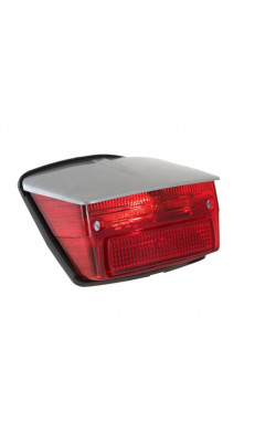 Fanale posteriore BOSATTA per Vespa V50 Special,portalampada fanale posteriore: lampada tubolare,senza lampadine,senza luce di stop