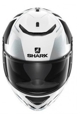 Casco Moto Integrale Shark SPARTAN Droze Bianco Nero TG.M