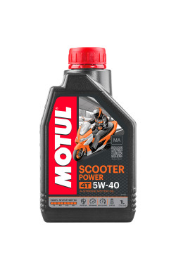 Olio Motul Scooter 4T Power 5W40 1L 100% sintetico