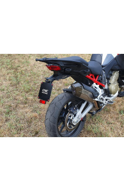 Porta targa portatarga completo regolabile Ducati Multistrada V4