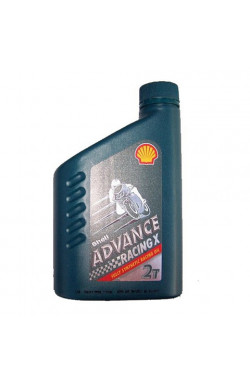 olio shell advance racing x fully synthetic racing oil 2t