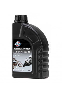 Silkolene Super 4 SAE 10W-40 olio motore Semi-Synthetic Engine Oil, 1 Litre 