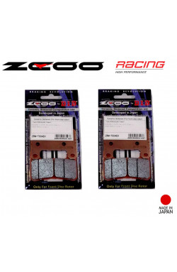 Coppia Pastiglie Freno Anteriori ZCOO T004 mescola EX , (2 coppia per 2 dischi) Suzuki Kawasaki