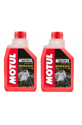 Antigelo Motul Motocool Factory Line, 1 litro liquido colore rosso