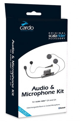 Audio Kit per Cardo Scala Rider G4 e G9