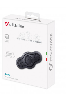 Cellularline interfono / Interphone wireless BTEASY per casco singolo