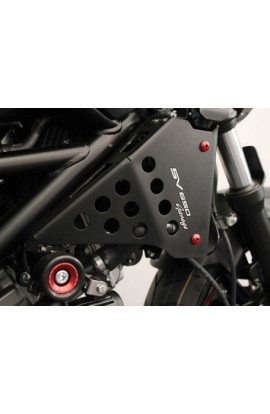 Cover Radiatore DX+SX  in alluminio sviluppate per migliorare l'estetica della moto 2016/2017
