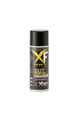 Lubrificante xforte sintetico trasparente OXZT CHAIN LUBE 400 ML Con additivi EXTREME PRESSURE alte prestazioni