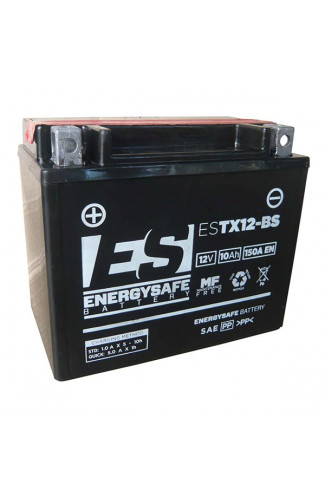Batteria 12V/8AH ES ENERYSAFE YTX12-BS/ MOTX12-BS CON ACIDO A CORREDO