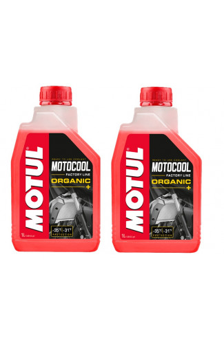 Antigelo Motul Motocool Factory Line, 1 litro liquido colore rosso