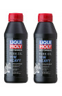  1lt Olio Liqui Moly per forcella 15W 100% Sintetico, Motorbike Fork Oil 15W heavy (1524)